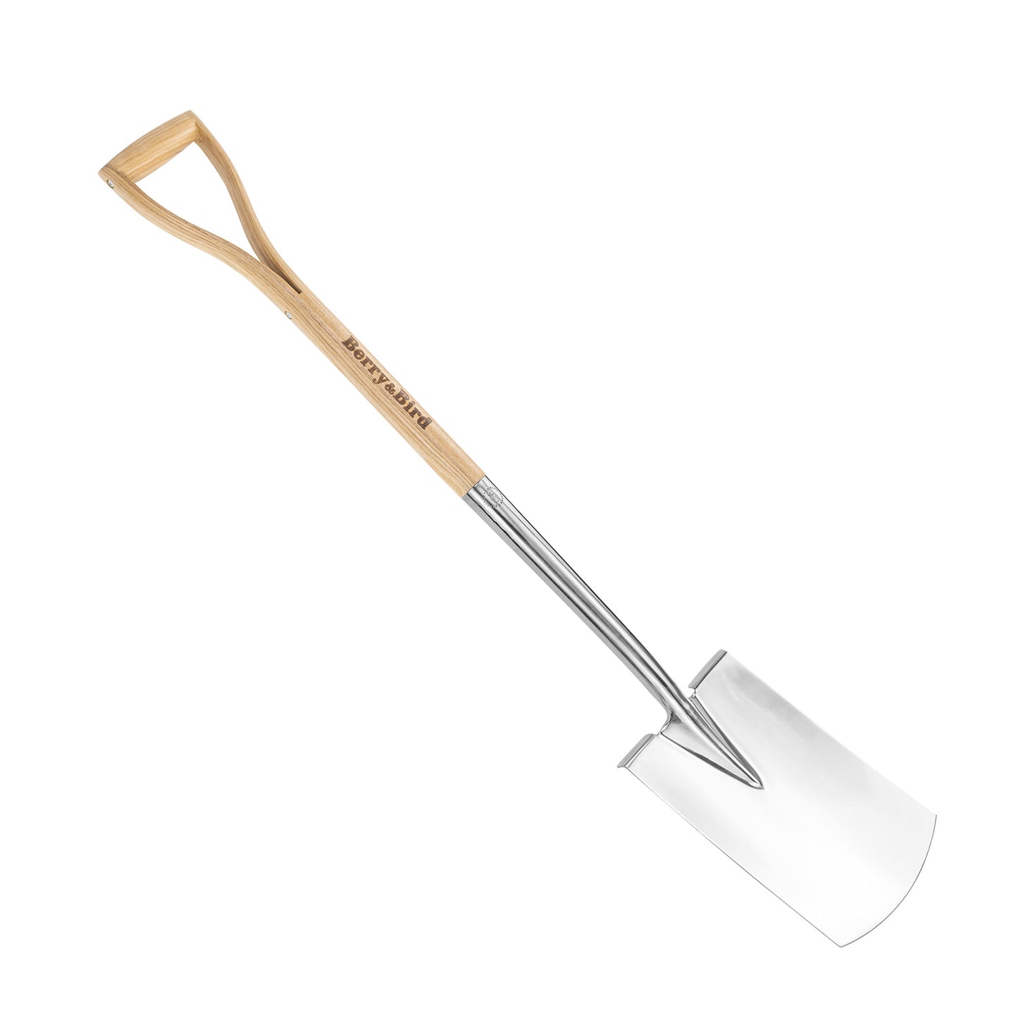 Garden Tools Digging Spade 43 inch with D-Grip Handle Stainless Steel Garden Border Spade