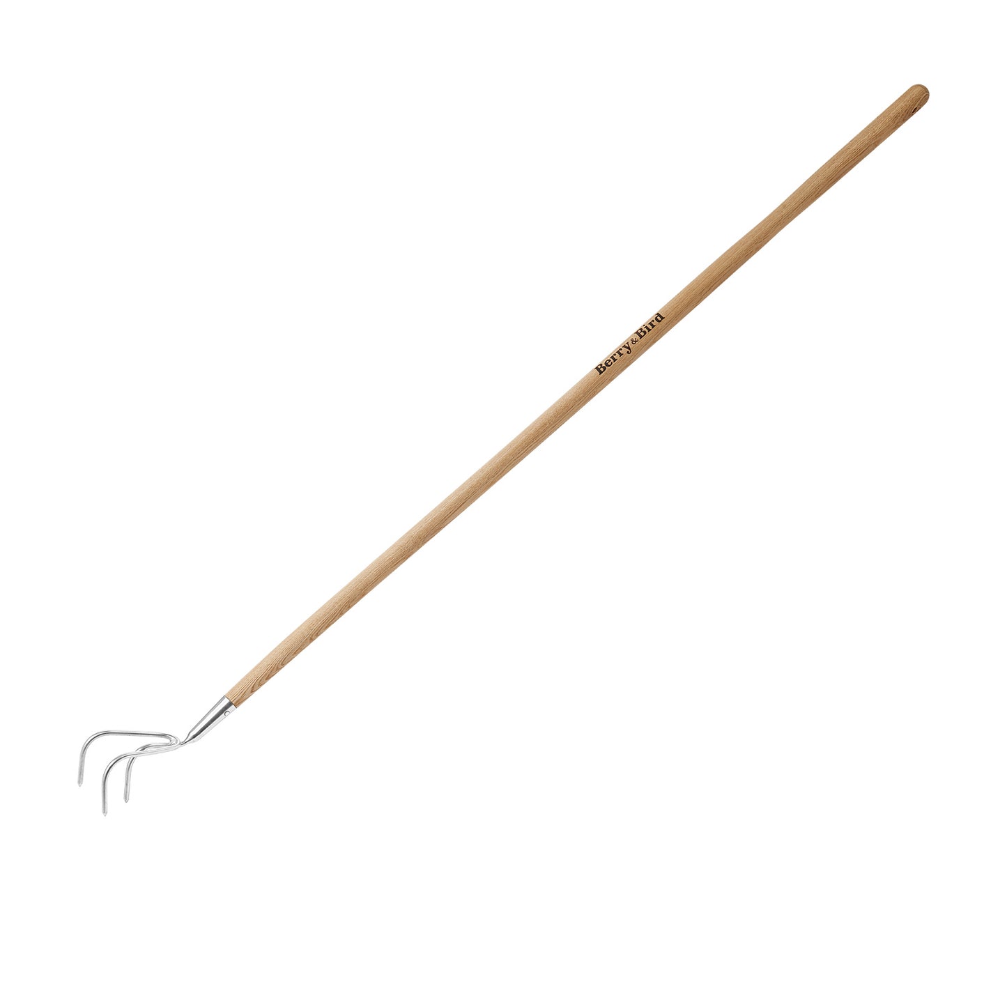 Garden Tools Long Handle Cultivator Garden Hand 3 Prong Cultivator with Ash Wooden Handle