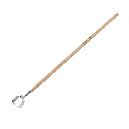 Garden Tool Hula Hoe with Wooden Long Handle Hand Garden Weeder Hoe