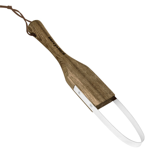 Garden Tools Garden Weeding Scraper Tool with Wood Handle Loop Weeder