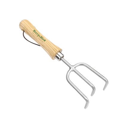 Stainless Steel Hand 3 Prong Cultivator