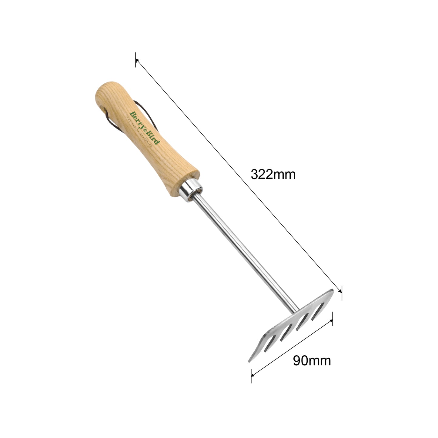 Stainless Steel Hand Rake