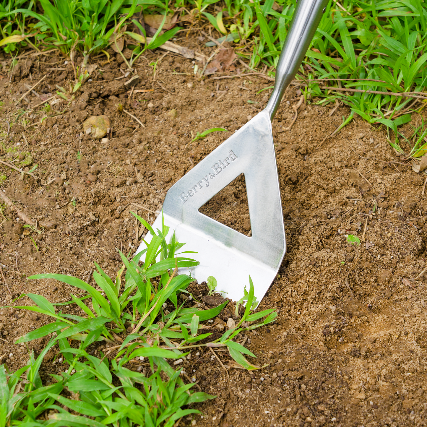 Stainless Steel Long Handle Dutch Hoe